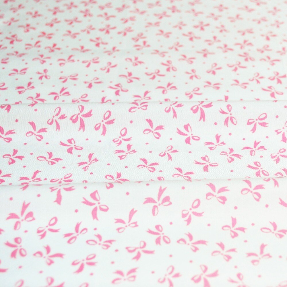 5 pcs/Lot 40*50cm Pink Floral Series 100% cotton fabric patchwork fabric Bundle tilda fabric for sewing Diy cloth