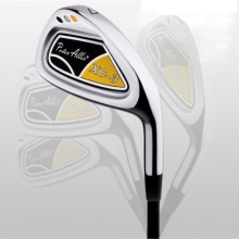 Golf Club No7 iron golf clubs male carbon steel shaft rod beginner practise rod seven single cue with rod head: NO 7 man carbon