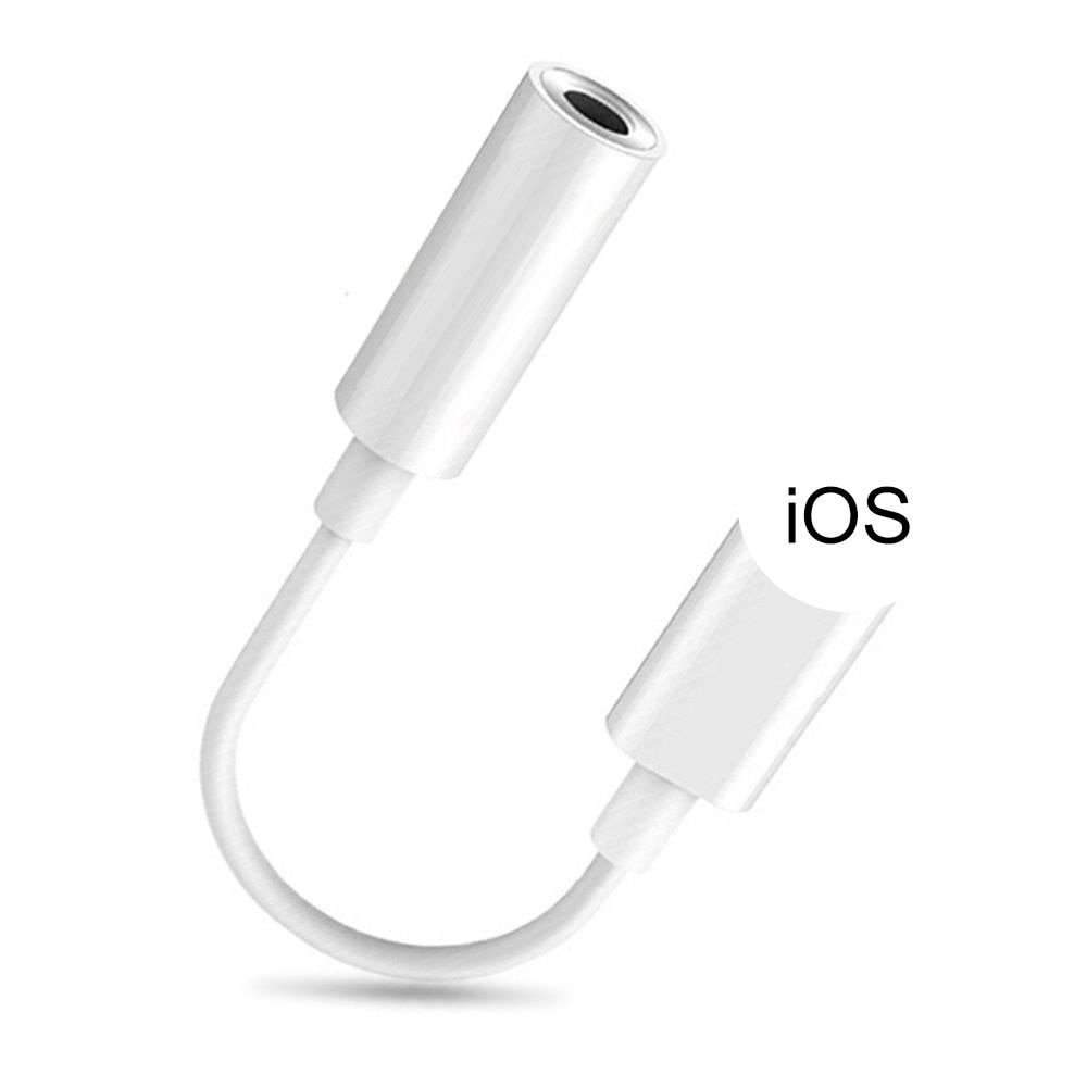 Lightning To 3.5mm Earphone Headphones Adapter For iPhone 12 11 Pro Max Aux 3.5mm Jack Cable For Lightning Adapter Accessories