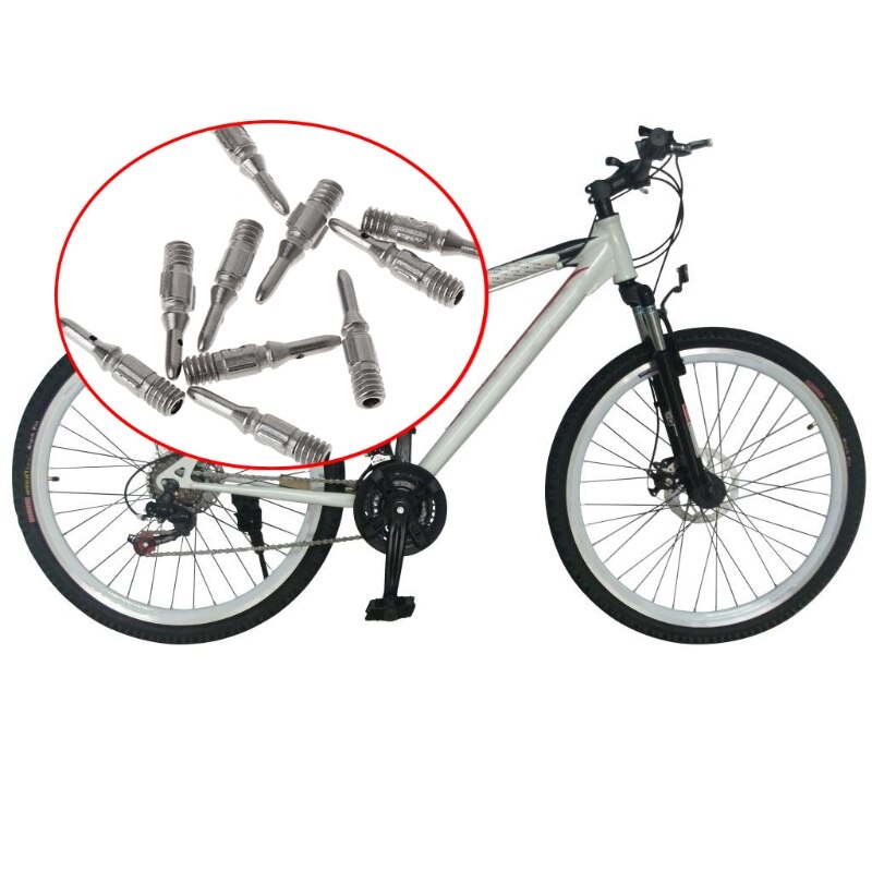 10pcs Bicycle Valve British MTB Mountain Bike Parts Zinc Alloy Removal Accessory Bicycle Valve