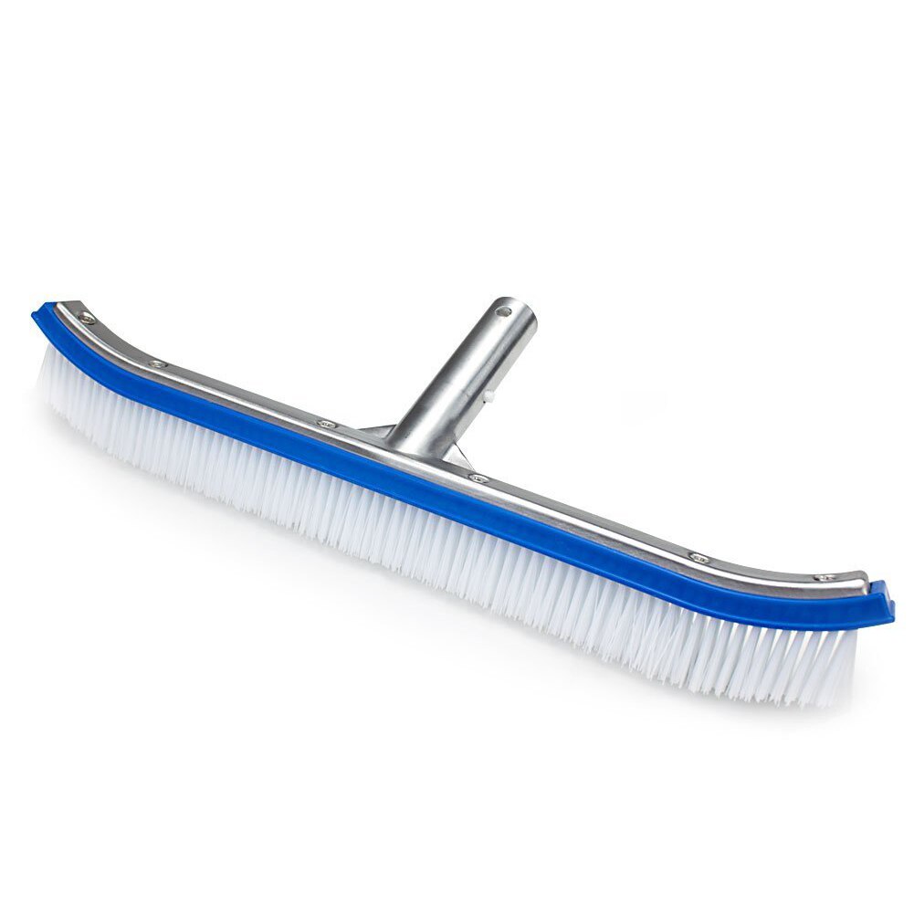 18 inch Swimming Pool Cleaning Tool Portable Tub Algae Cleaner Plastic Brush Frame Net Skimmer Cleaner Swimming Pool