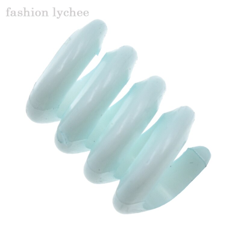 lychee 20pcs Random Coloured Dreadlock Cuffs Spiral Women Girls Hair Braids Tube Hair Extension Accessories