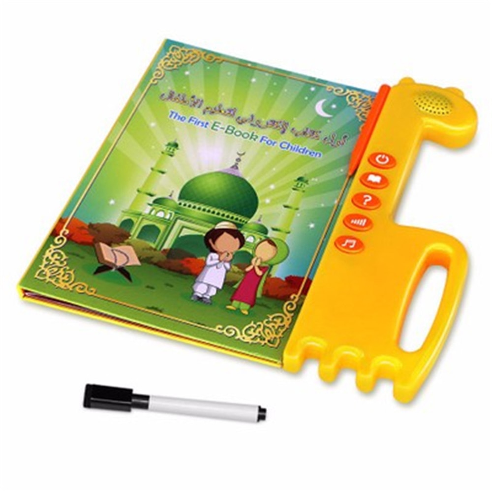 Tablette d&#39;apprentissage du coran islamique, Pad de dessin, jouet Musical pour enfants, jouet éducatif arabe et anglais