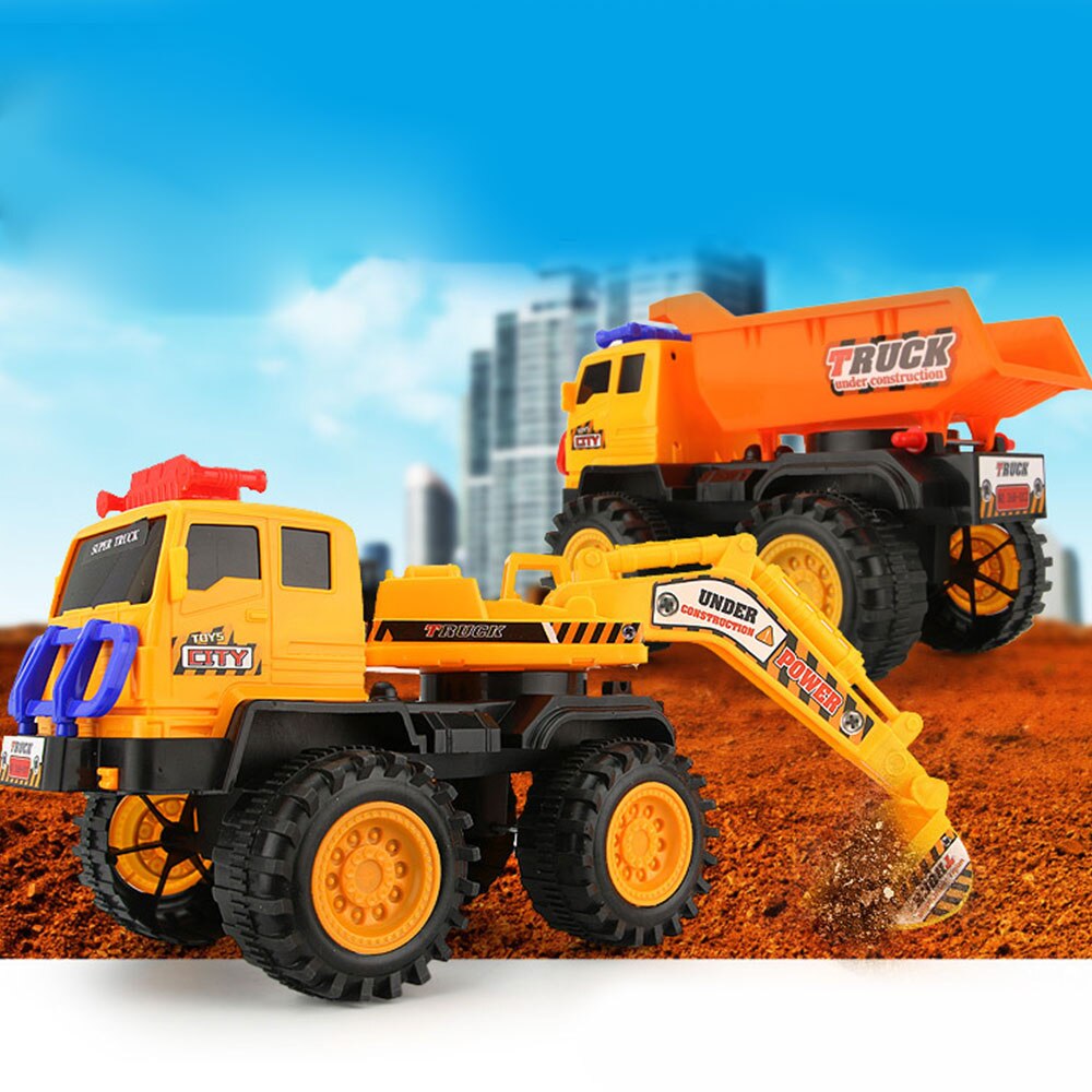 Grappige Auto Speelgoed Baby Grote Simulatie Techniek Speelgoed Graafmachine Model Tractor Speelgoed Dump Truck Model Auto Speelgoed Mini Kids