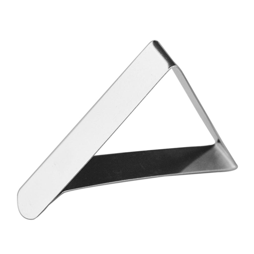 6pcs Table cloth Clip Stainless Steel Tablecloth Clip Cloth Subject tablecloths Clamp Wedding Party Home Table Holder Clips