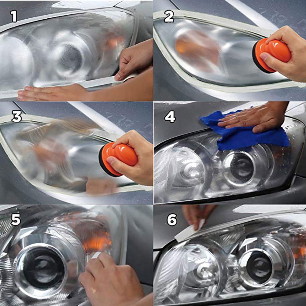 Kit de réparation de système de restauration de phare de voiture Kit de réparation de soin de voiture de phare de bricolage