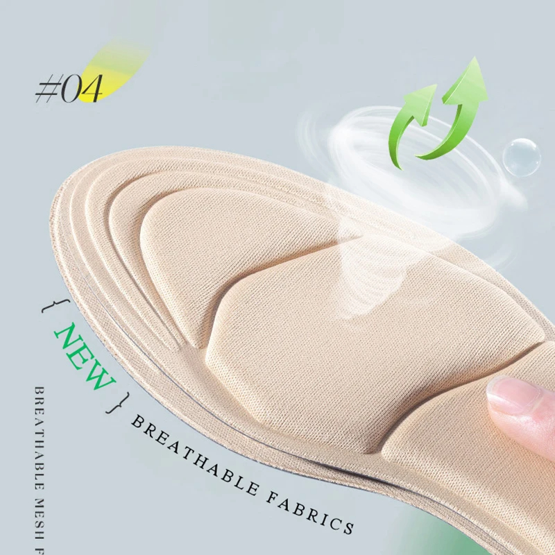 1 paar Memory Foam Binnenzool Pad Inserts Hiel Post Terug Ademend Antislip voor Hoge Hak Schoen Insert Protector Schoenen Inlegzolen