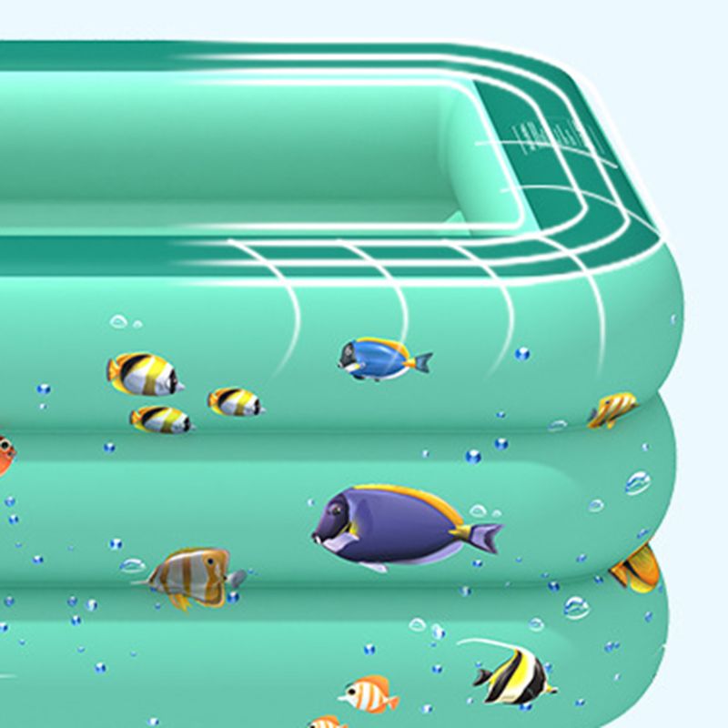 Summer Inflatable Swimming Pool Backyard Inflated Bathtub Garden Kid Bathing Tub Q1FE