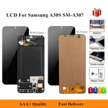 A30S LCD Screen For Samsung Galaxy A30S Touch Digitizer Assembly Display A307 A307F A307G A307YN LCD Replaced