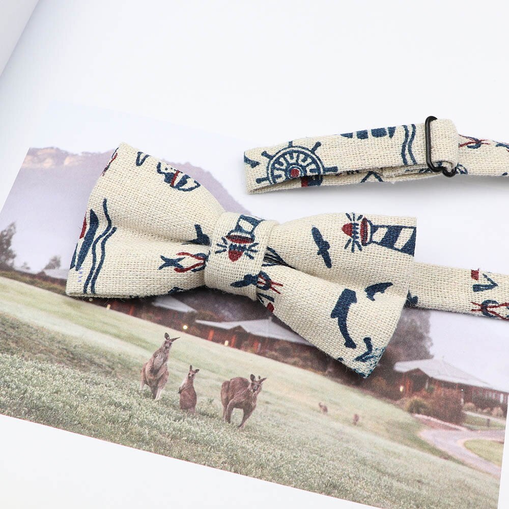 Gravata borboleta ajustável para crianças, de linho, desenho animado, animal, flor, borboleta, presente, festa, laço, acessórios: Fúcsia