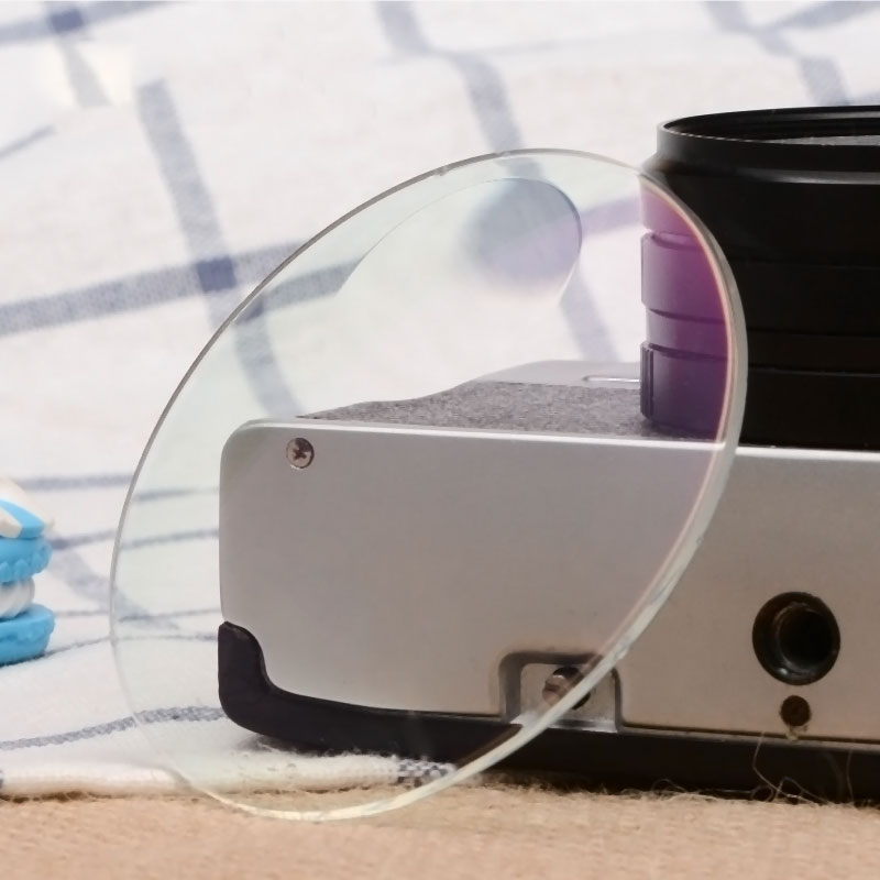 1.499 cr-39 fotochromowe płaskie soczewki dwuogniskowe robić okularów korekcyjnych, okrągłe soczewki dwuogniskowe, 2 szt.