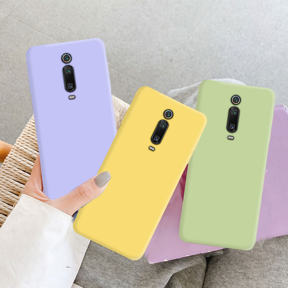 Pour Xiaomi Mi 9T Pro étui Silicone souple couverture arrière pour Xiaomi 9T 9 T coques de téléphone pour Xiaomi 9T Pro Coque Fundas