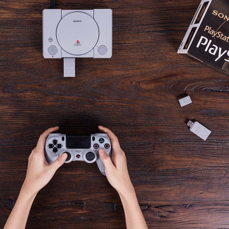 BEESCLOVER 8bitdo Adaptateur USB Sans Fil Bluetooth Récepteur USB Pour Nintend Commutateur Windows Mac Pour PS4/PS3/Xbox one Consola d30