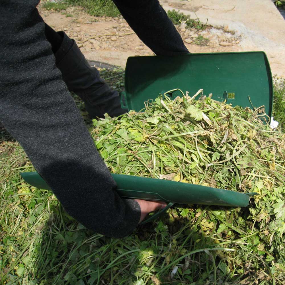 2pcs Rubbish Collector Cleaning Tool Portable Lawn Leaf Grabber Hand Rake Debris Large Capacity Serrated Yard Outdoor Garden