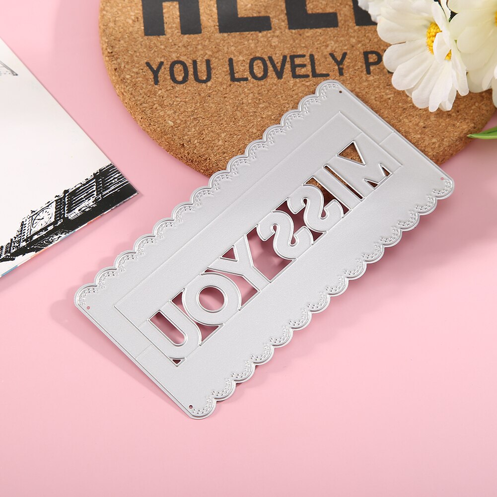 Buchstaben Metall Schneiden Stirbt Kohlenstoff Stahl Schablone Schablone Für DIY Scrapbooking Stirbt schneiden Präge Papier Karten Album Machen Handwerk