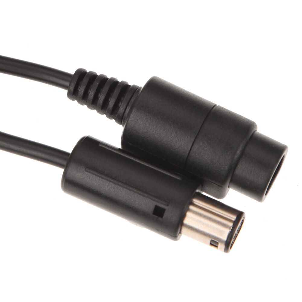 1.8m Game Controller Extension Cable for GameCube Black Controller Extension Cable for GC NI5L Nintendo Gamecube Cable