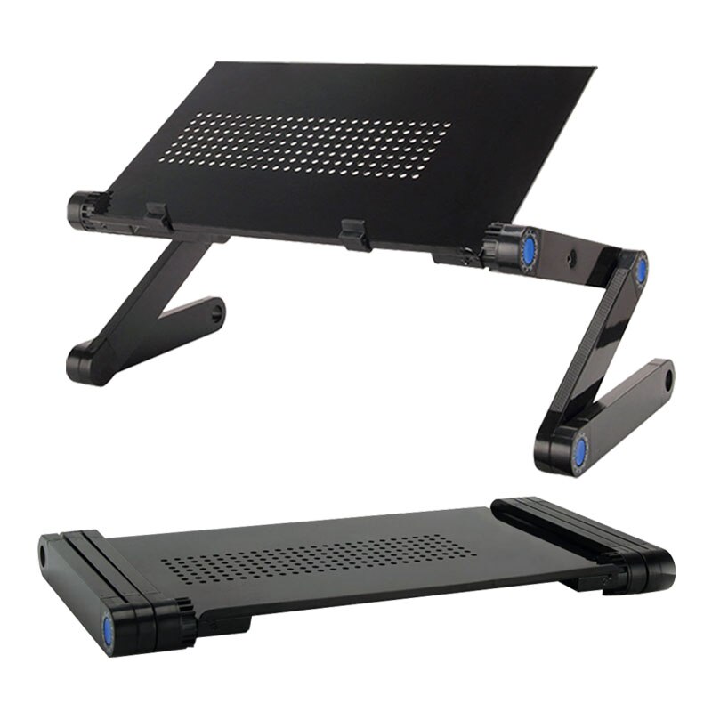 Portable Adjustable Table Laptop Stand For Working Office Home Bed Sofa Couch