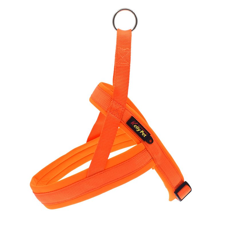 Nylon Hond Borst Harnas Met Tractie Riem Kraag Verstelbare Kleine Medium Grote Huisdieren Outdoor Strap Honden Benodigdheden Voor Animal: Orange / S