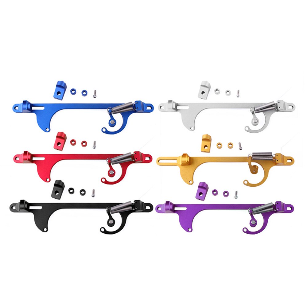 RASTP - Arrived Billet Aluminum Throttle Cable Bracket Carburetor Bracket for Holley 4150 & 4160 Series Carburetor RS-THB002
