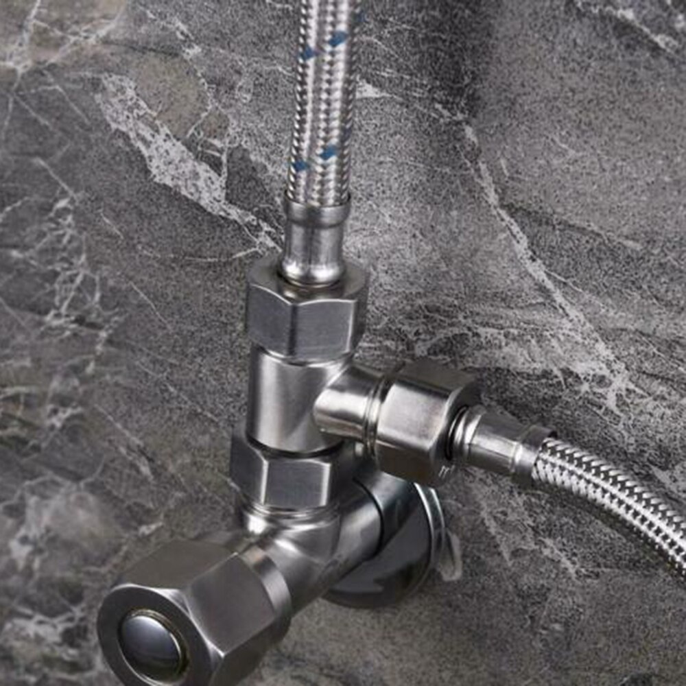 Toalett kobber vannutskiller omlederventil dusj tee t adapter  g1/2 &quot; t-ventil til badekar bidet sprøyte dusj dårlig tilgang