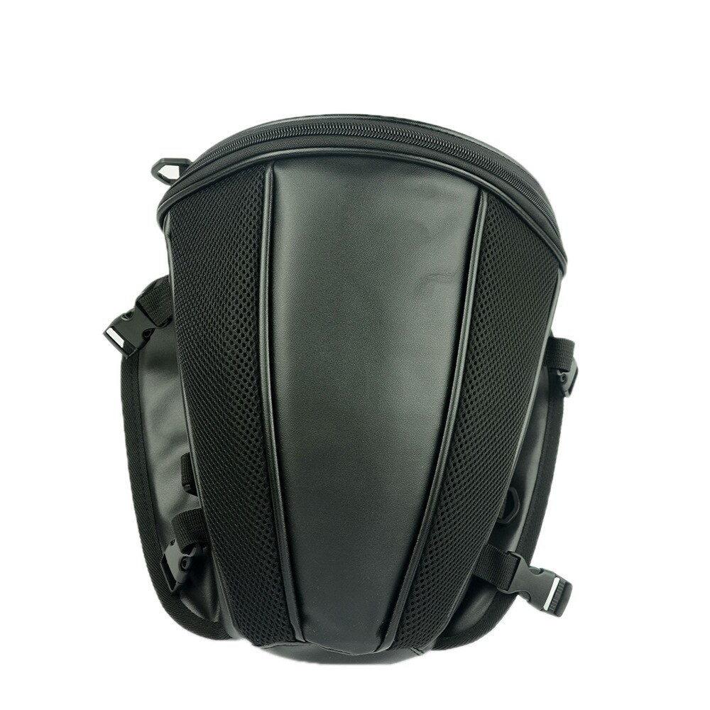 Brand Waterproof Motorcycle Tail Bag Multifunction Motorcycle Rear Seat Bag Small Capacity Motorcycle Rider Backpack Leathe