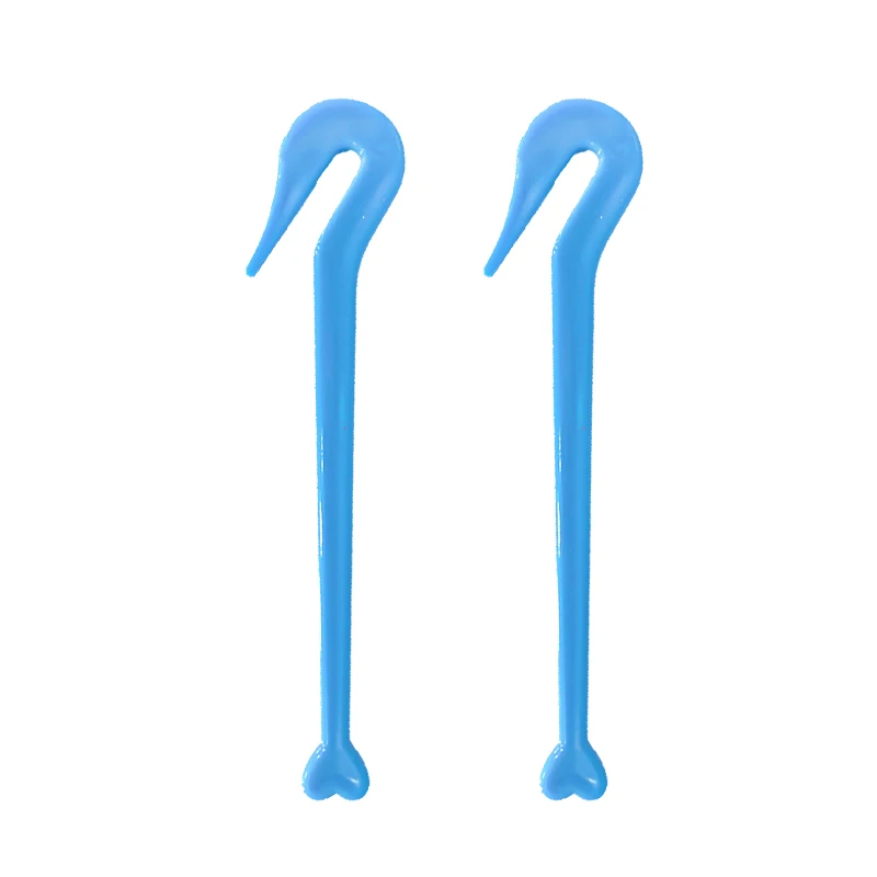 Nuevas herramientas para quitar bandas de goma para el cabello, cortador de goma para no daña la cabeza de salón, cuchillo para cortar, accesorios de estilismo, colores mezclados: Oro