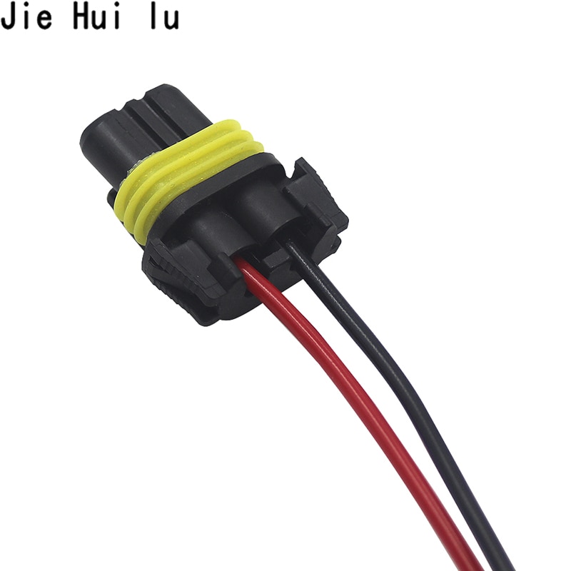 2x HB3 9006 HB4 Bulb Socket Female Adapter Connector for Headlight Fog Lamp Automotive Wire Adapter Socket Lamp Connector