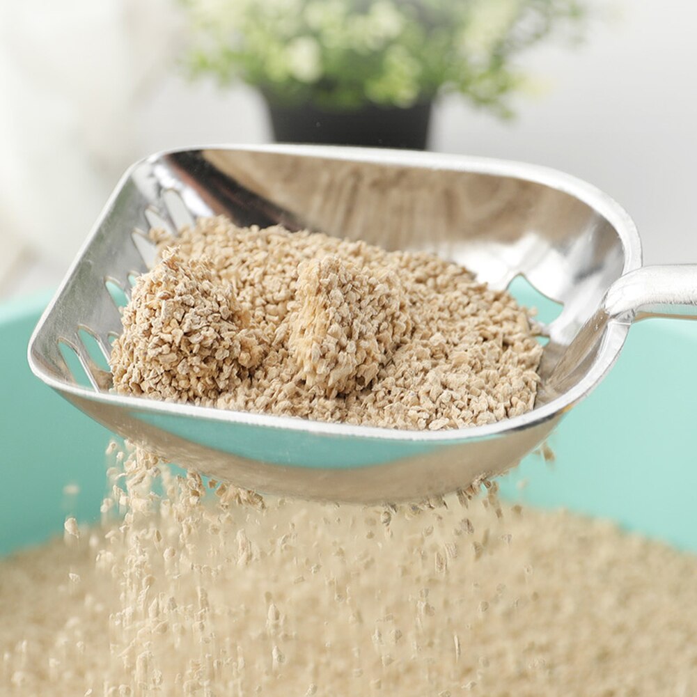 Kattenbakschep metaal huisdier kattenzandschep afval kittenpoep schoonmaakgereedschap hond kat huisdierbenodigdheden kattenbakschep