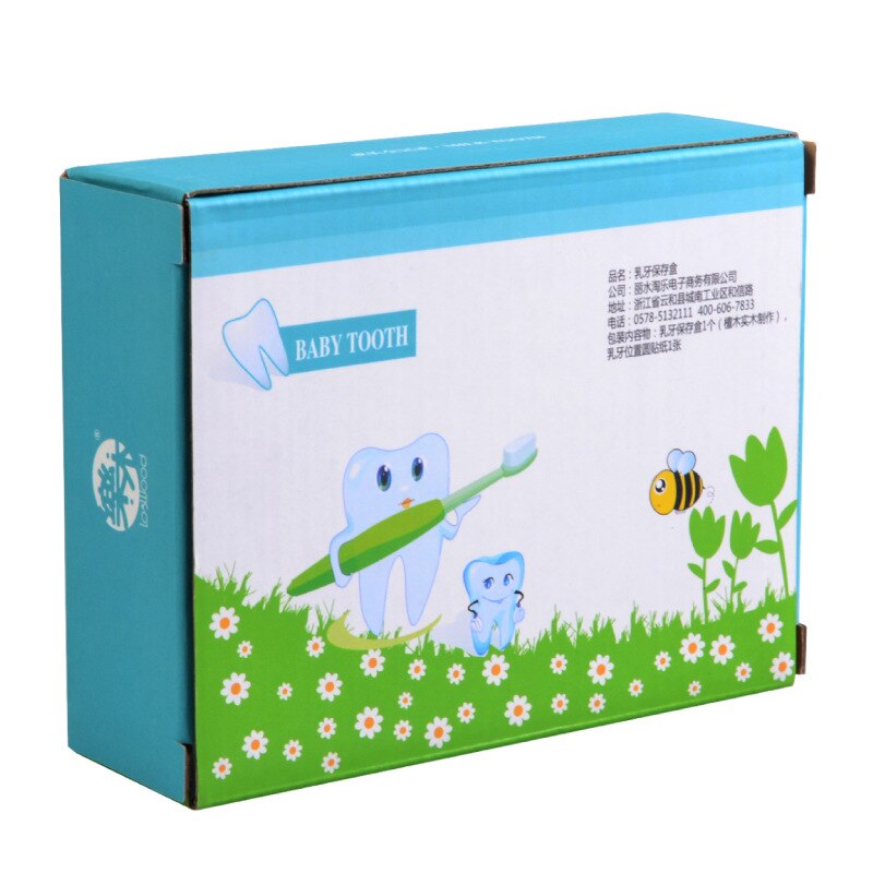 Handmade Wood Baby Milk Tooth Box Kids Teeth Storage Wooden Box Photo Frame Multifunction Save Memory Collection Birthday