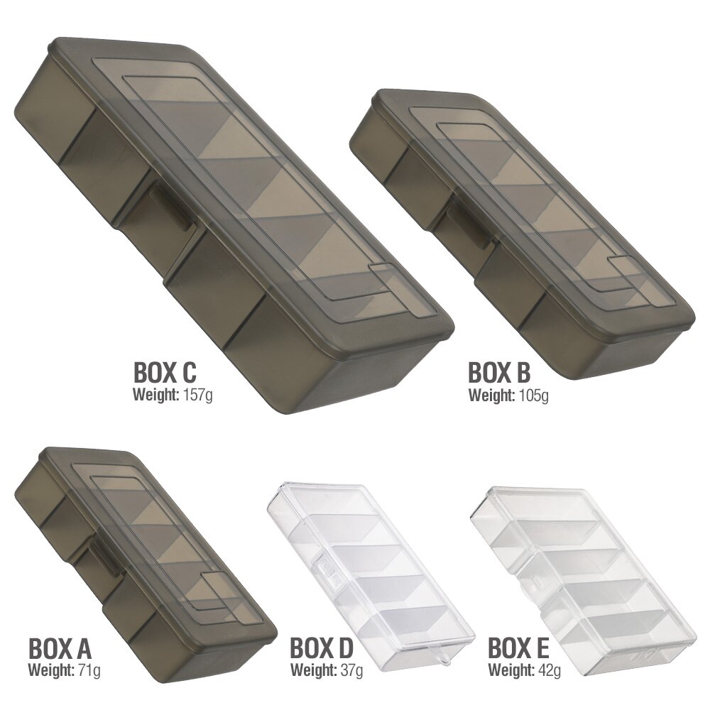 DONQL Fish Lure Hook Organizer Case Connector Plastic Storage Fishhook Box Fishing Tackle Box Fish Tool Accessories Storage Box