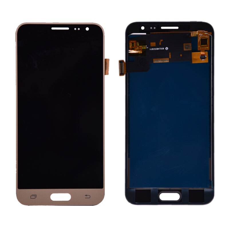 Pantalla LCD para Samsung Galaxy J3 J320 J320A J320F J320M, montaje de digitalizador con pantalla táctil, se puede ajustar el brillo