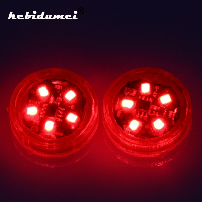 Kebidumei 2 stücke 5 LEDs Warnung Blitz-Lampe Sicherheit Anzeige kabellos Anti-Kollision Signal licht parkplatz lampen Auto Openning tür