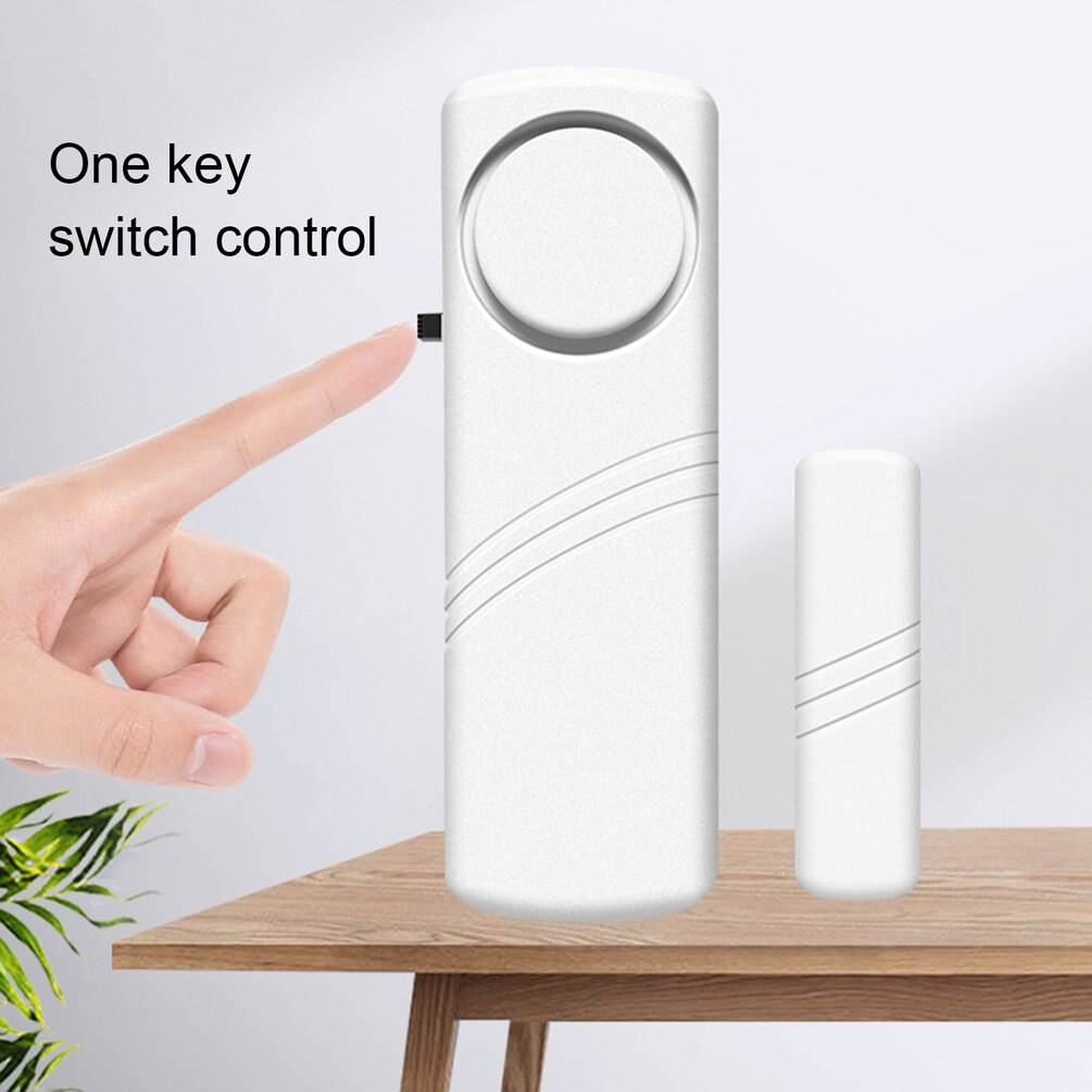 Wireless Door/Window Sensor Alarm Remote Control 85dB Anti-Theft Door Alarms for Kids Safety Home Security System