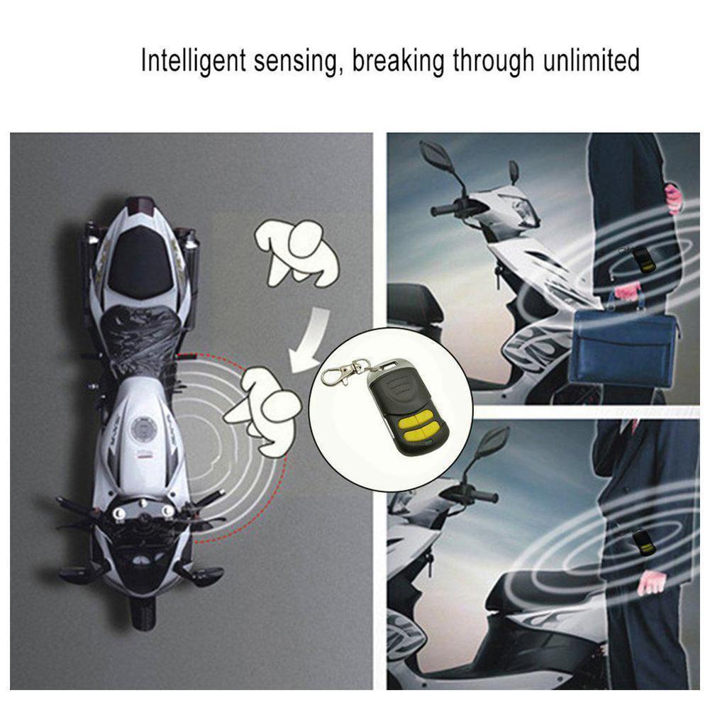 Système d&#39;alarme de sécurité pour moto, sirène haute puissance 12V, télécommande, vélo étanche, antivol, X1Q3