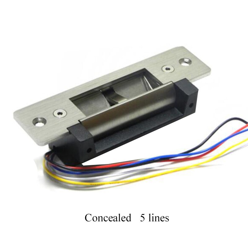 ANSI US Standard DC12V Heavy Duty Electric Strike lock fail safe or fail secure adjustable 400kg holding force: Type A 5 lines