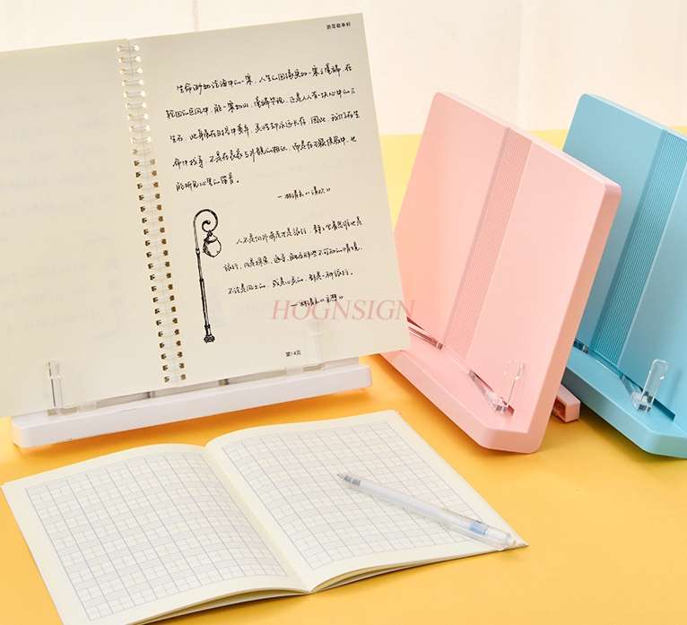 Reading rack shelf reading shelf reading shelf children primary school students anti-myopia writing stand sheet music flat stand