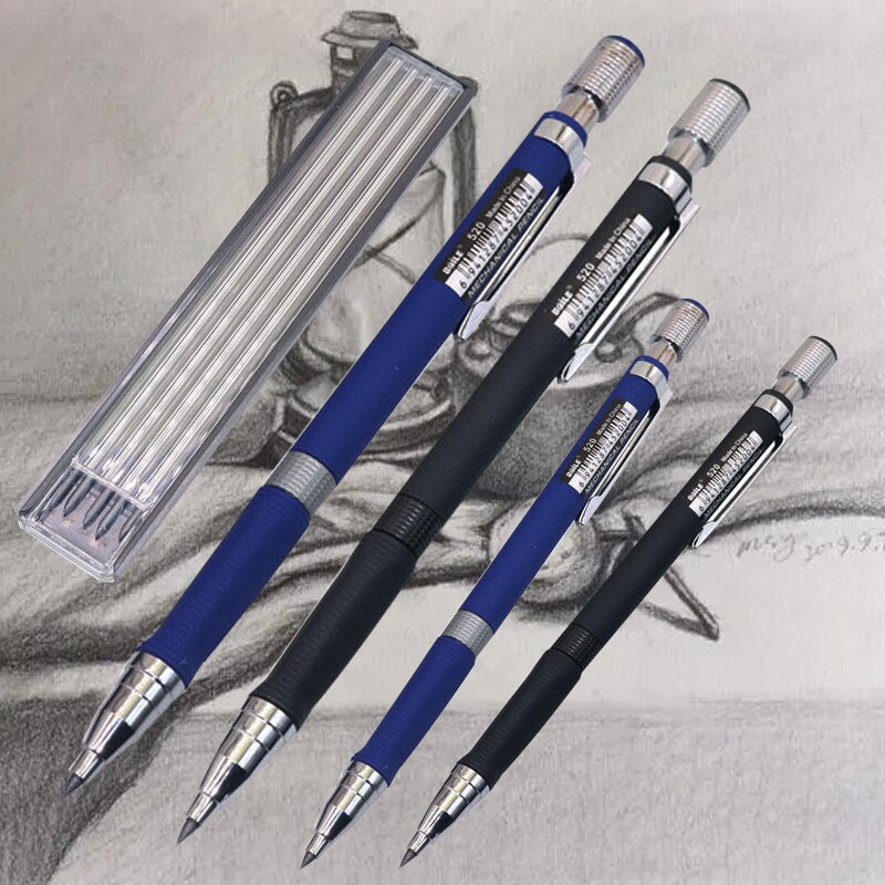 1 pcs Plastic Metalen Automatische Potlood Mechanische Schets Potlood Tekening Schets Activiteit Potlood Student School Kantoorbenodigdheden