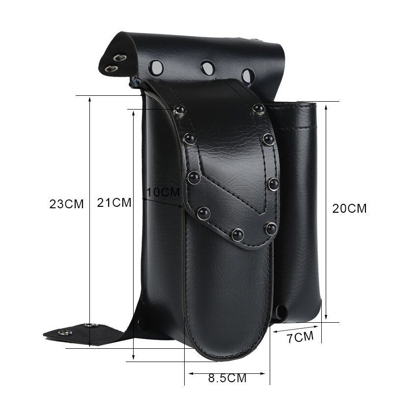 Motorcycle Saddlebag Guard Bag Water Bottle Holder For Harley Touring Road King Electra Street Glide FLHR 1993