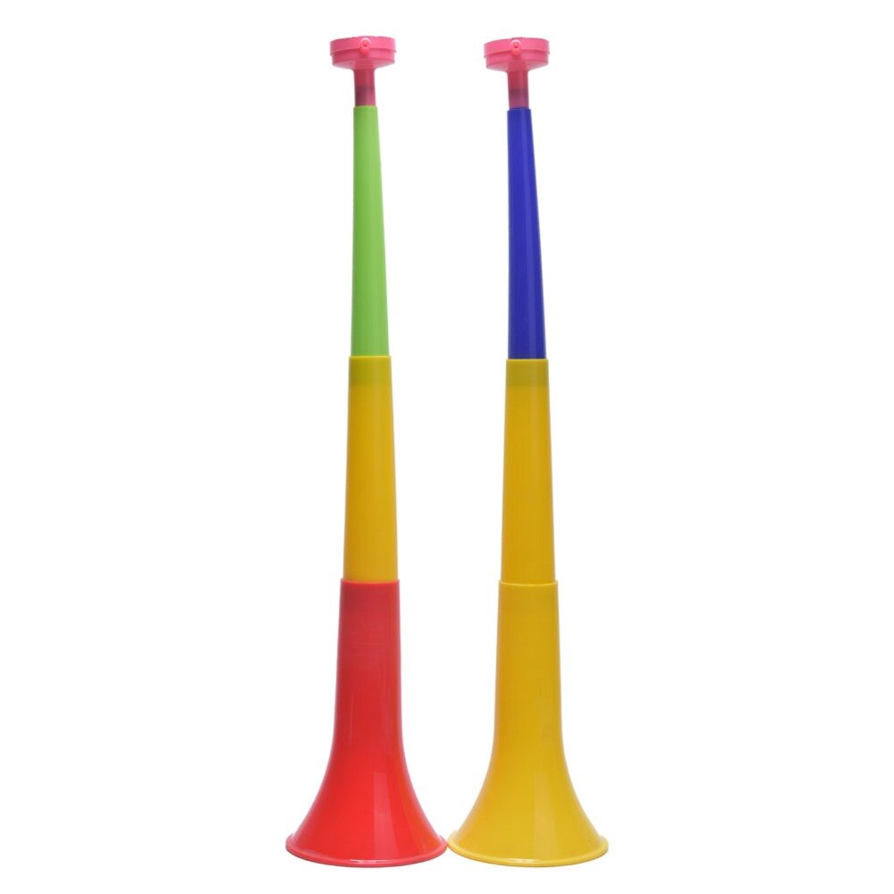 Musikinstrumenter aftagelig fodboldstadion cheer horn vuvuzela cheerleading horn kid trompet legetøj tilfældig farve