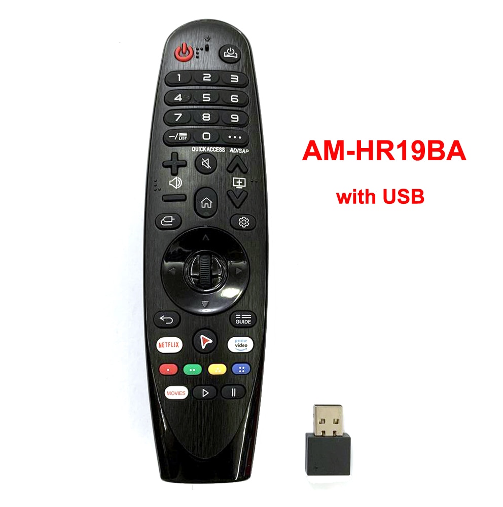 Remote w/ USB AM-HR600/650 AM-HR650A AM-HR18BA AM-HR19BA For LG Magic Remote AN-MR600 AN-MR650 AN-MR650A AN-MR18BA AN-MR19B