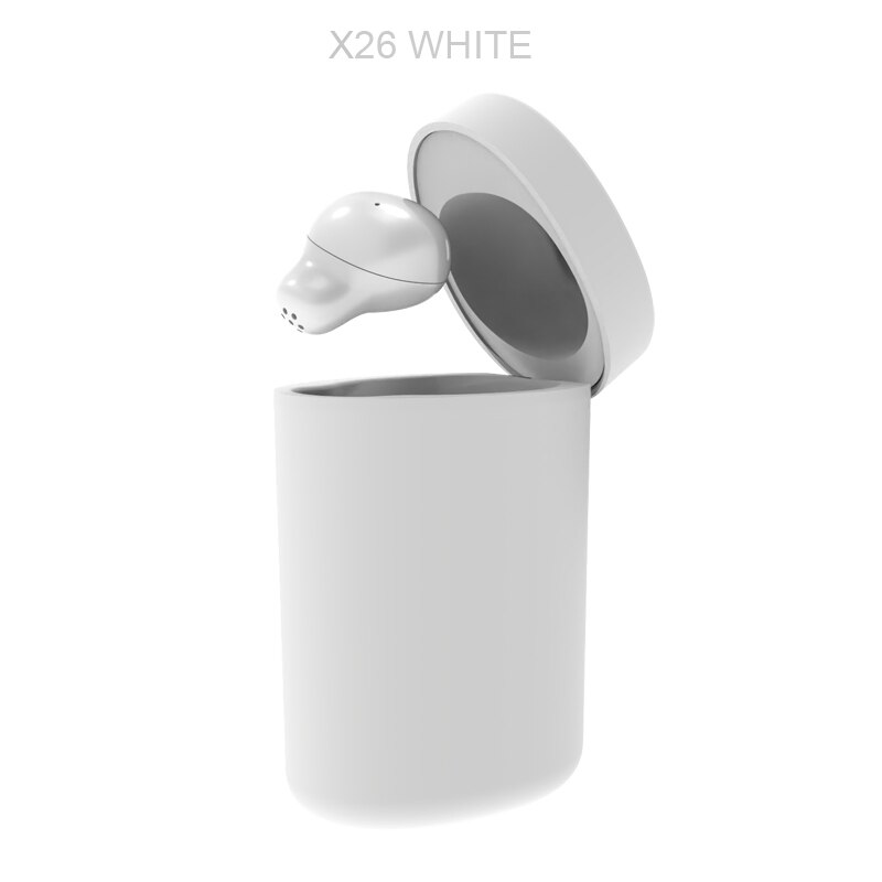 Onzichtbare draadloze oordopjes, bluetooth-hoofdtelefoons, oordopjes met één oor, sportheadsets, waterdicht met microfoon, voor meisjes, bestuurders, vrouwen
