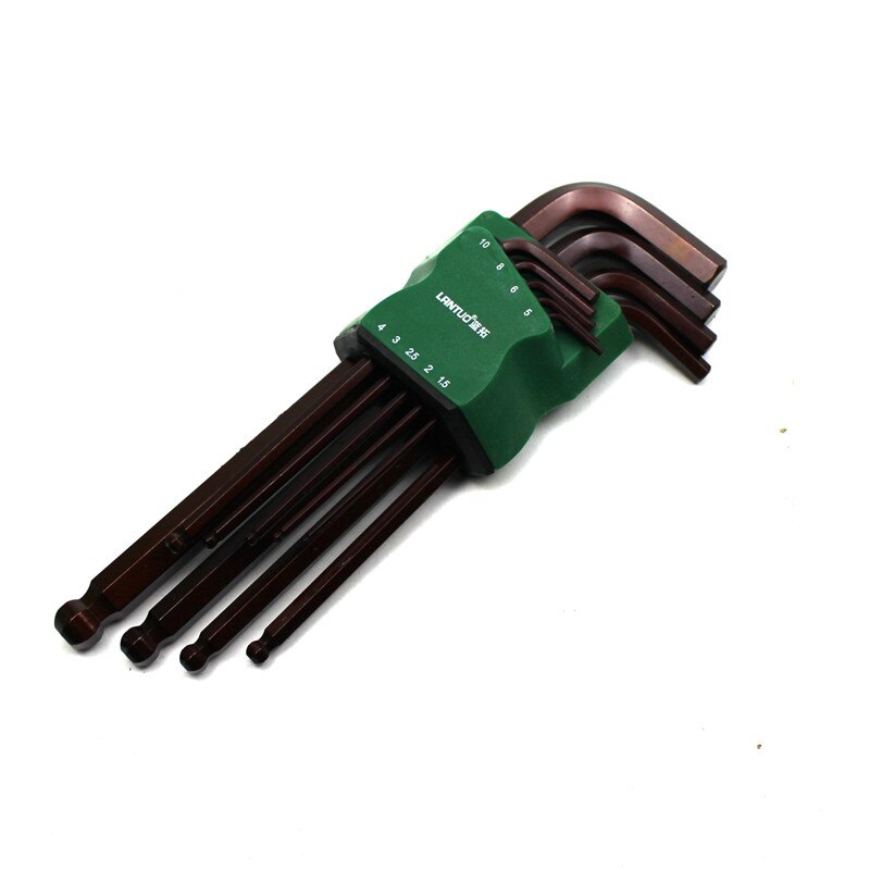 L-shaped Hex Wrench Combination Set Hex Allen Key L Wrench Set Torque Long Metric Hand Tools Mechanical Appliance Repair Tool: B