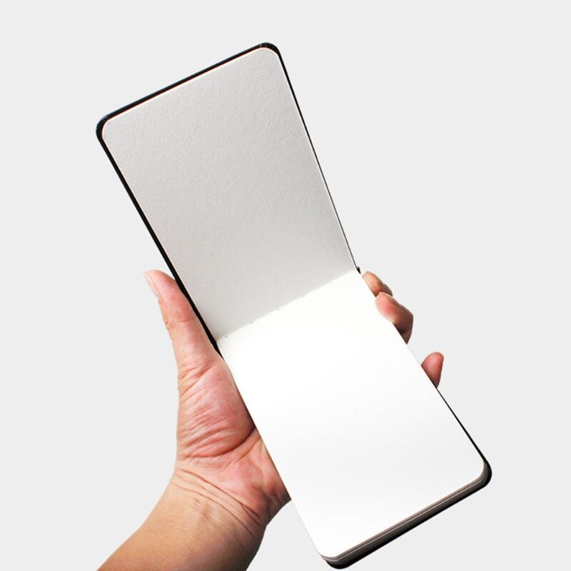 Portable A6 PU Leather Cover Watercolor Book Paper Hand-painted Sketch Travel Painting Art Supplies