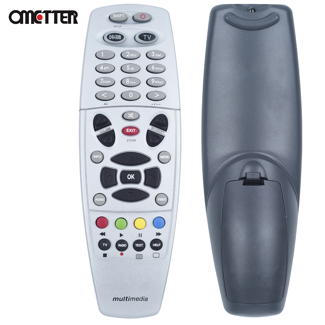 For DREAMBOX Remote Control with Learn Function DM800 DM800HD DM800SE DM500HD DM8000 HD SUNRAY SR4 V1 V2