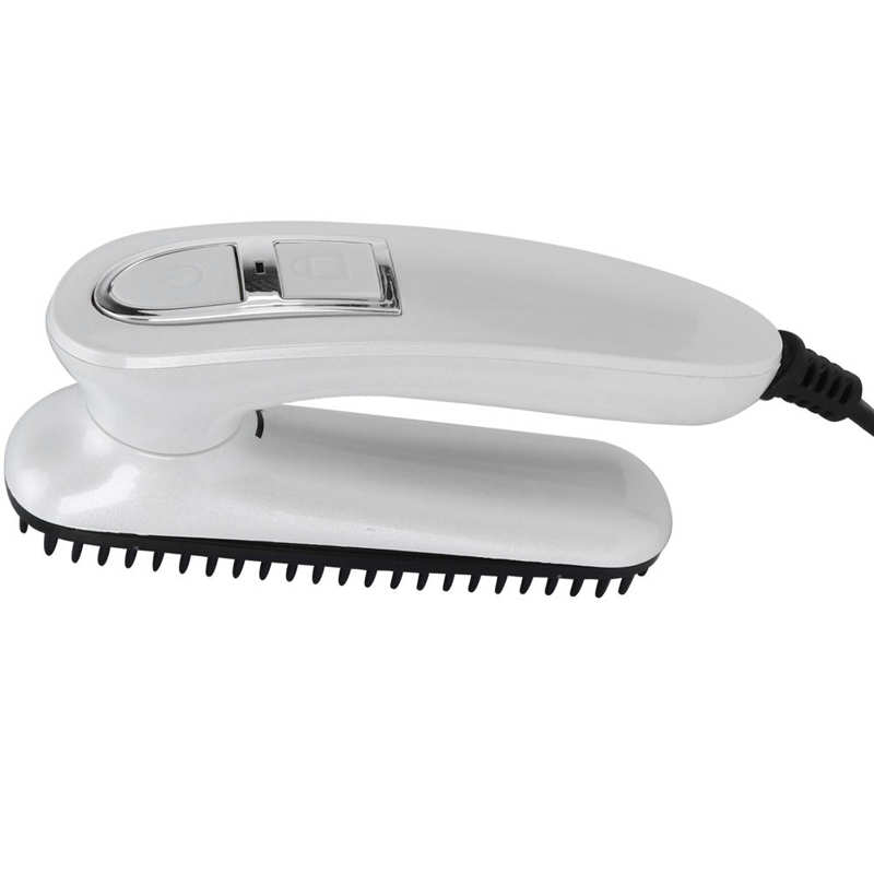 Cepillo eléctrico para el cuidado de los hombres, cepillo de barba portátil, antiescaldado, alisado, plegable, calienta la barba