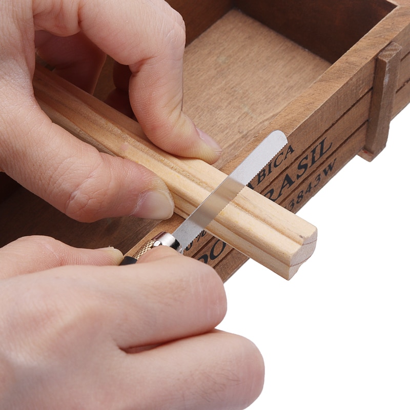 1pcs Mini Sharp Razor Saw Kit DIY Handy Multifunction Craft Blade Model Hobby Razor Tool with 3 Blades