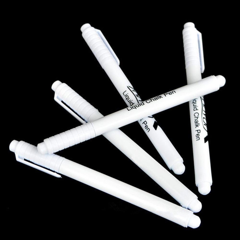 1 Pc White Liquid Chalk Pen Marker Glass Windows Chalkboard Blackboard Liquid Ink Pen Used on Chalkboard Window White Pen