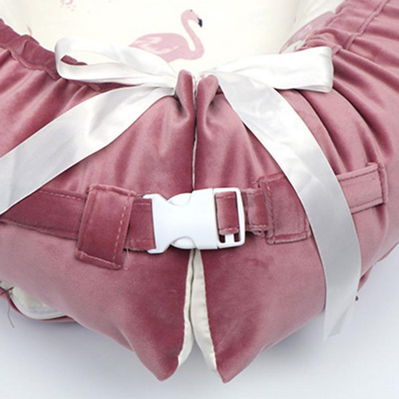 Nueva cuna portátil para bebé, cuna para recién nacido, cuna plegable de viaje para bebé, nido para dormir, cama