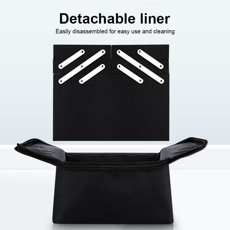 Multilayer Clapboard Cosmetische Bag Case Schoonheidssalon Tattoos Nail Art Tool Bin Vrouwen Make-Up Organizer Grote Capaciteit Tas