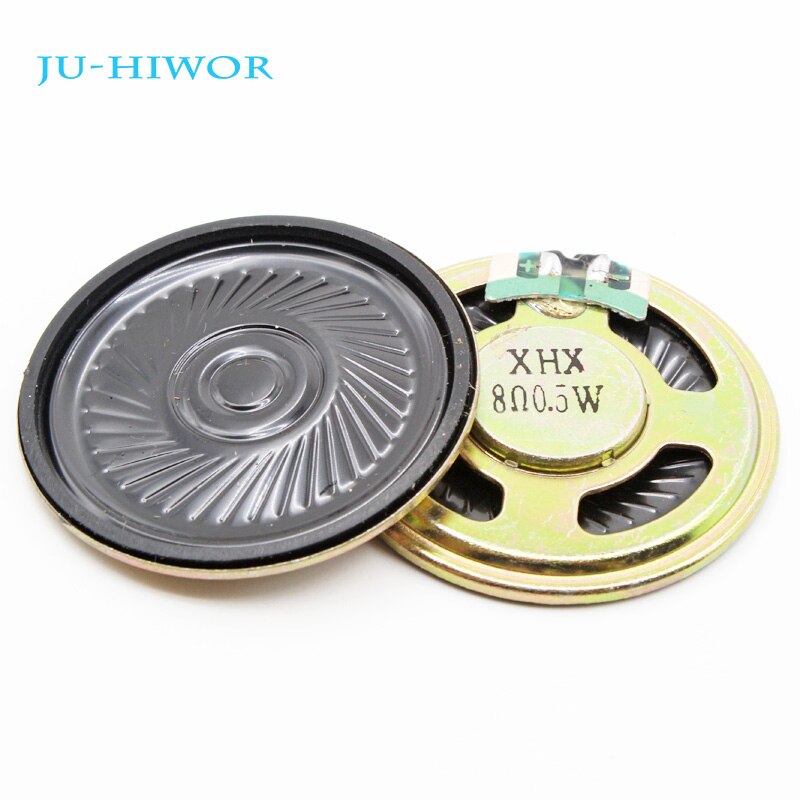 20pcs 0.5W Loudspeaker 8R 40MM Mini Round Speaker Diameter Thickness 5MM Small Horn Doorbell Speaker